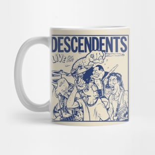 Descendent Vintage Blue Mug